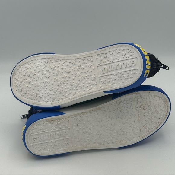 NWT Sonic The Hedgehog Sega High Top Canvas 2D Graphics Rear Zip Lace Up Design - Picture 11 of 12